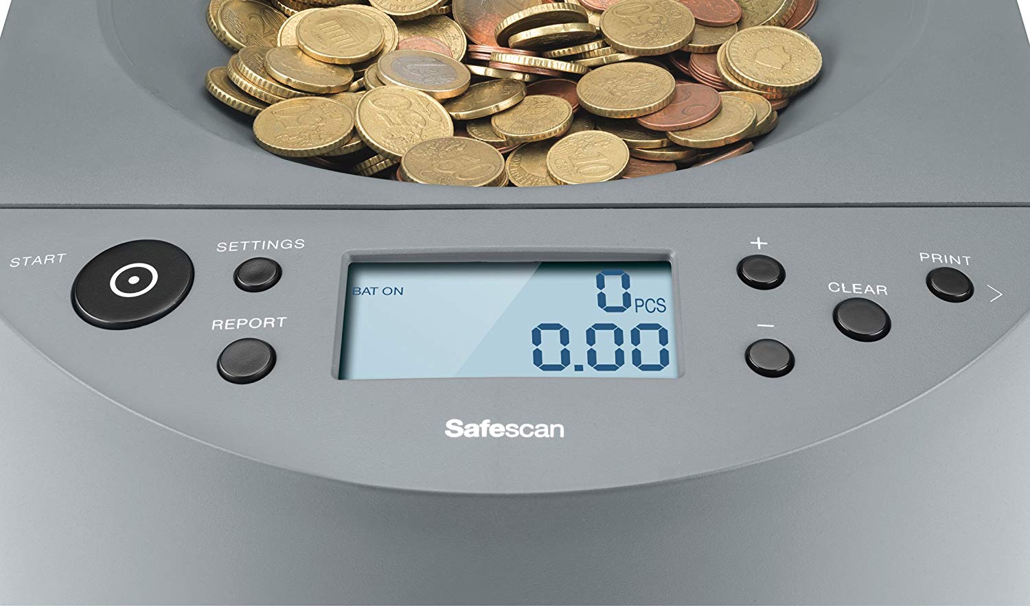 Distributeur De Pièces Securina24 - 8 Compartiments Pour Euros - Compteur De Monnaie Professionnel
